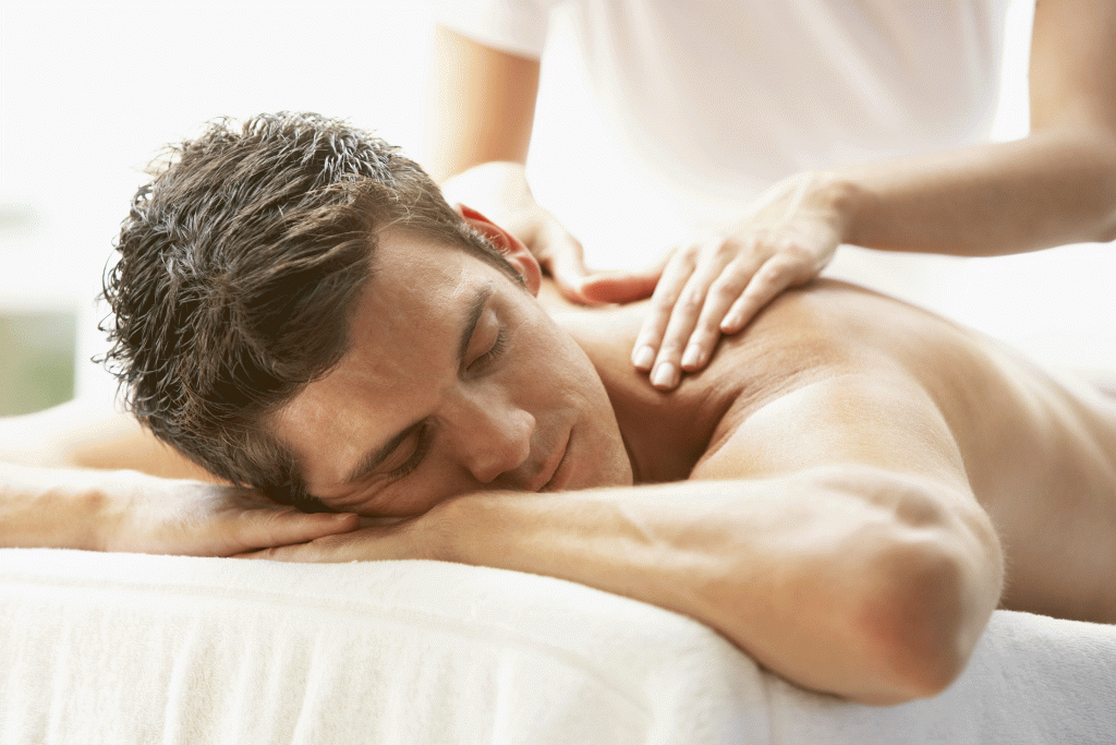 Eine Massage entspannt