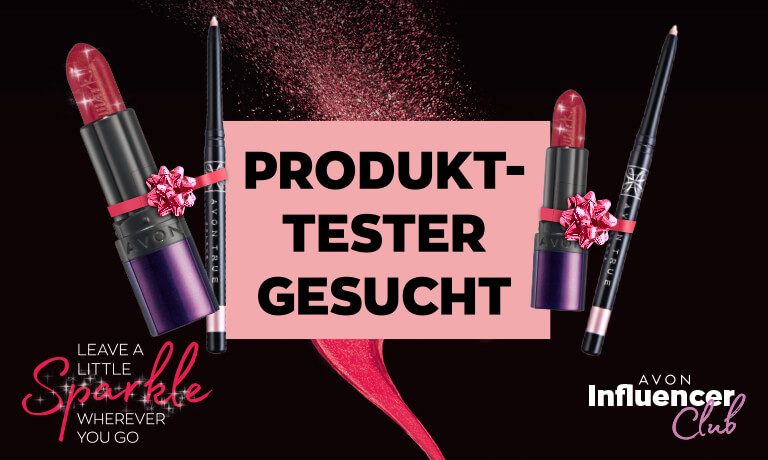 Avon Influencer Club Produkte kostenlos Prism Lippenstift Glimmerstick