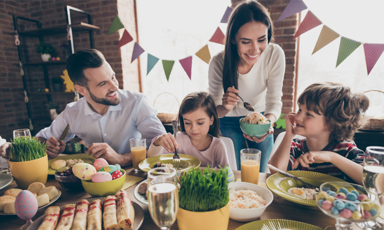 Ostern mal ganz anders - Brunch mit allen via FaceTime