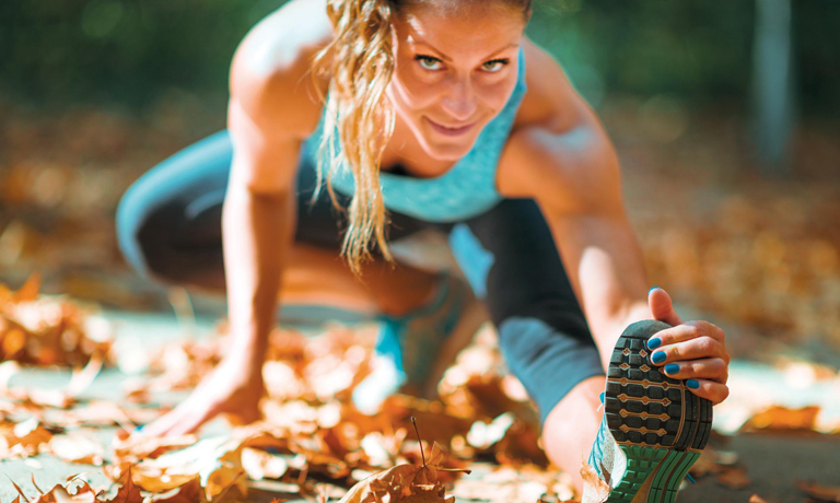 Sport im Wald